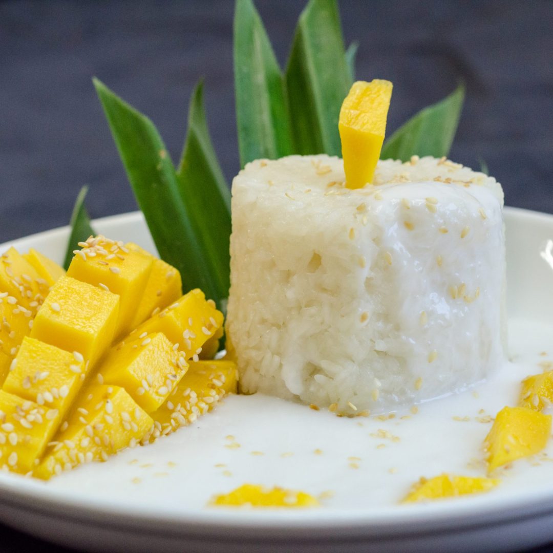 Coconut Rice with Mango Cuts Scaled