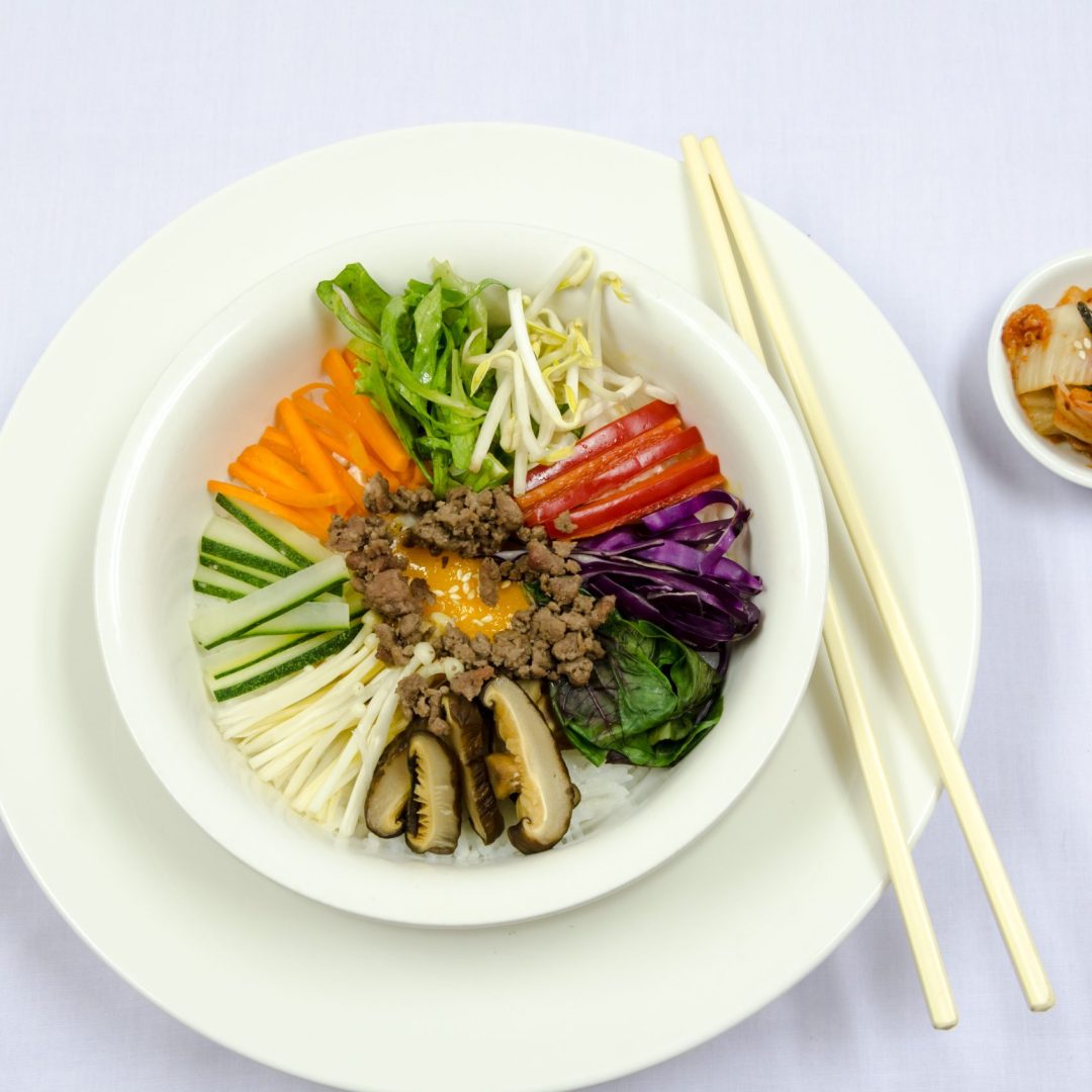Korean Style Bibimbap Mix Rice